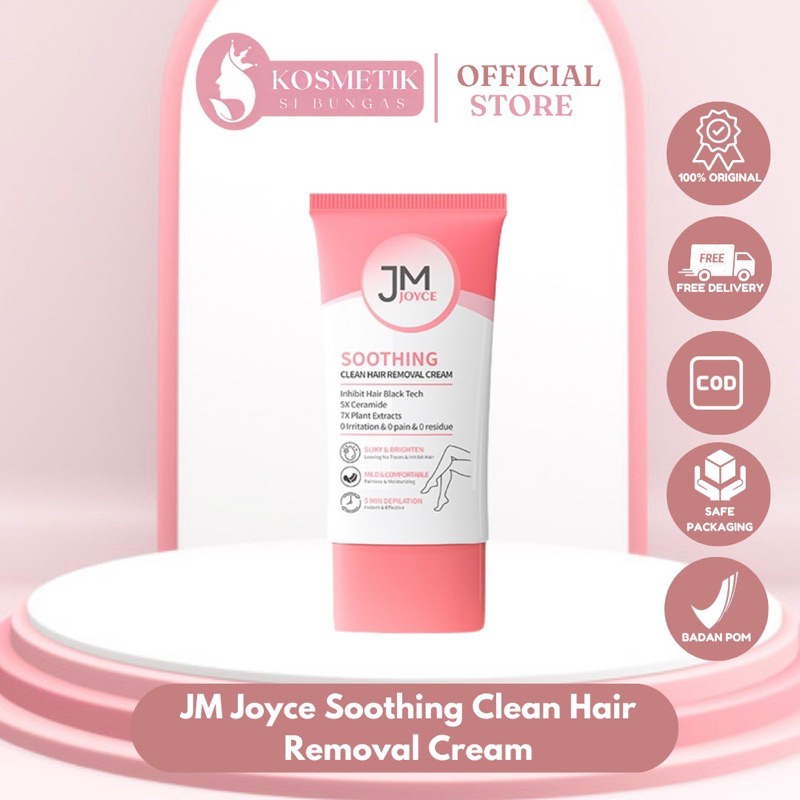 Jual ️ KOSMETIKSIBUNGAS ️ JM Joyce Soothing Hair Removal Cream ...