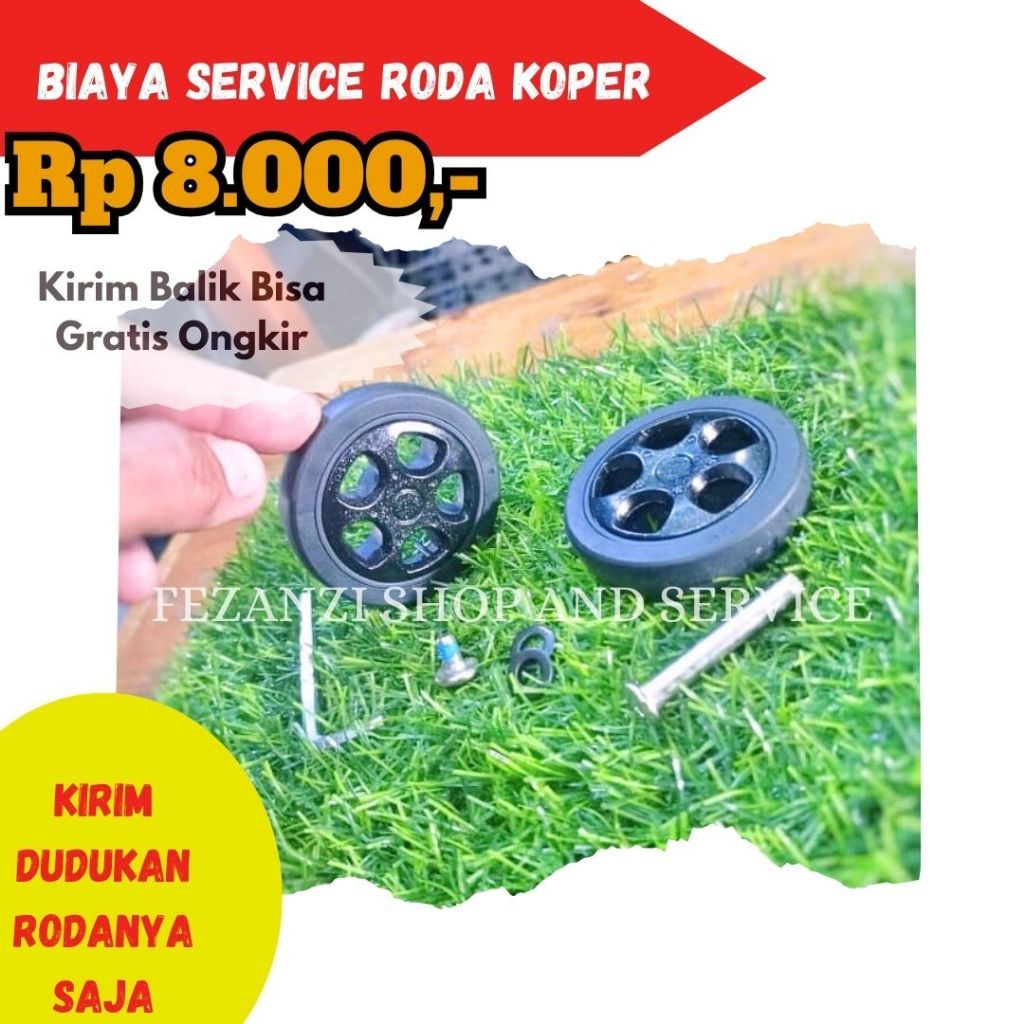 Jual roda koper replacement double ban diameter 5.7cm s/d 5.9cm ...