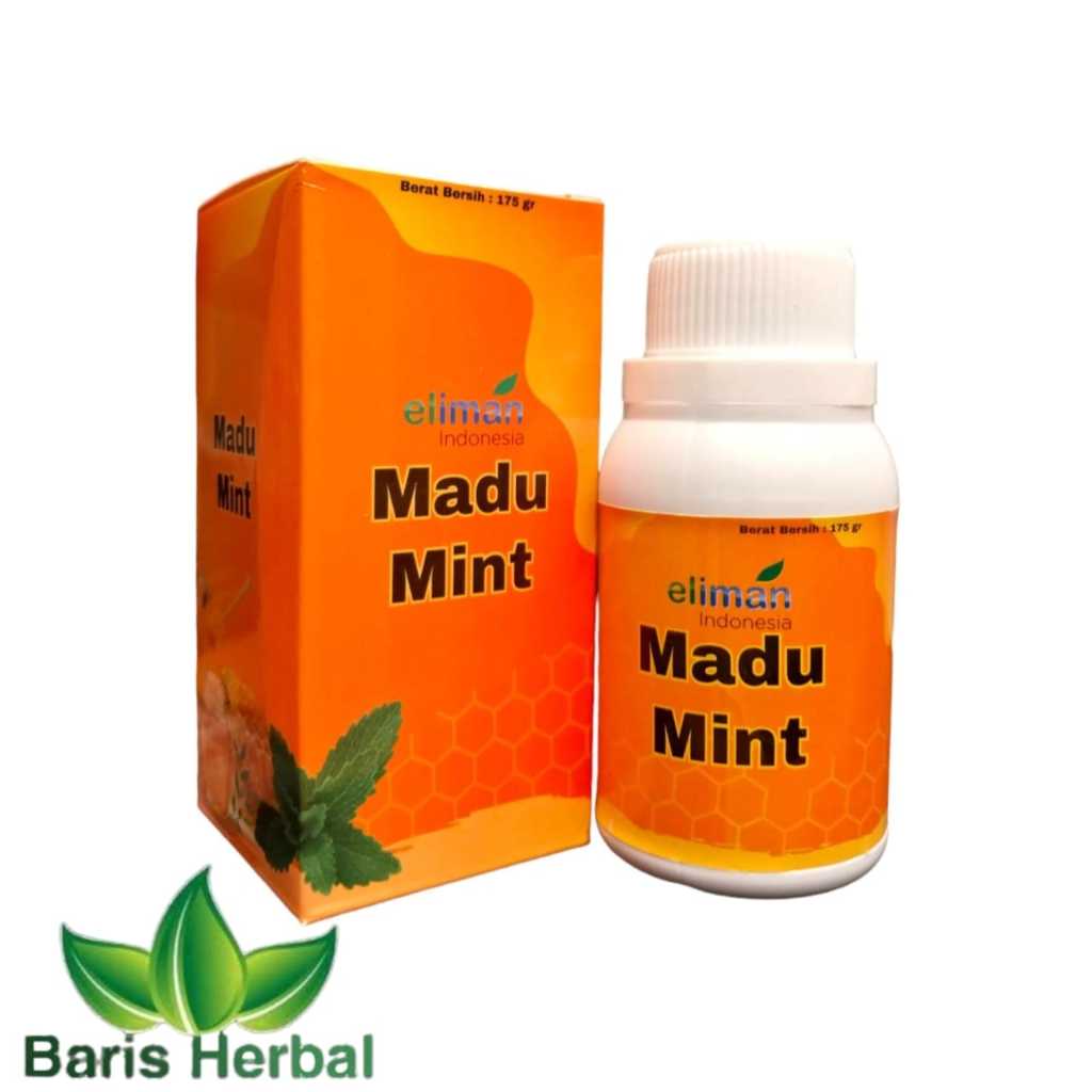 Jual Madu Batuk Eliman 175 Gr Original Madu Mint El Iman Membvantu