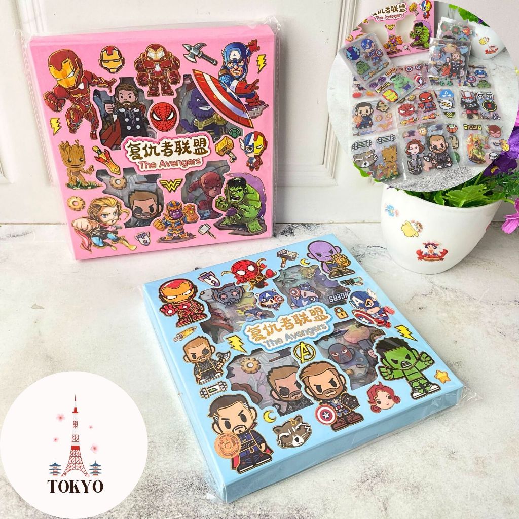 Jual Sticker 100 Lembar Avengers ST-1197 | Shopee Indonesia