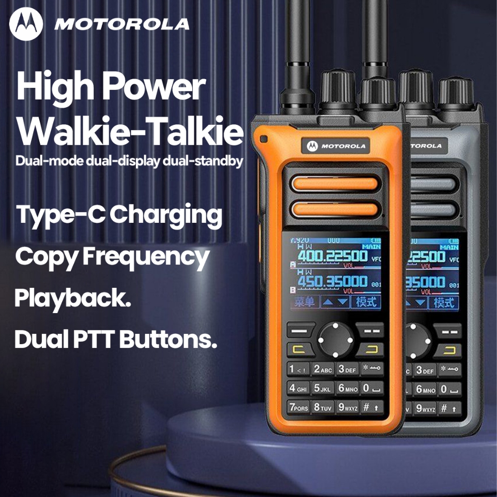Jual HT Motorola GT 10 Radio Dua Arah Walkie Talkie Stronger Signal 128