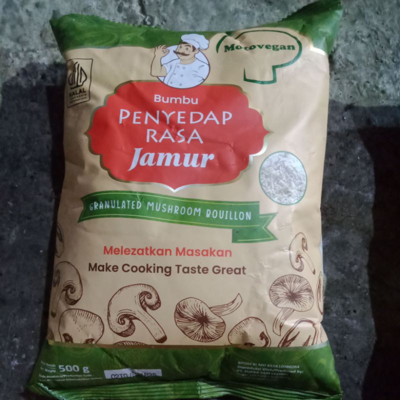 Jual Bumbu penyedap rasa Jamur Motovegan 500g | Shopee Indonesia