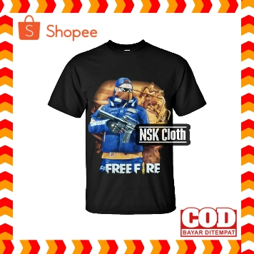 Baju garena ff freefire free fire Kaos PUBG ESPORTS EVOS RRQ AURA Alok BUDI  GAMING LETDA ANAK DEWASA