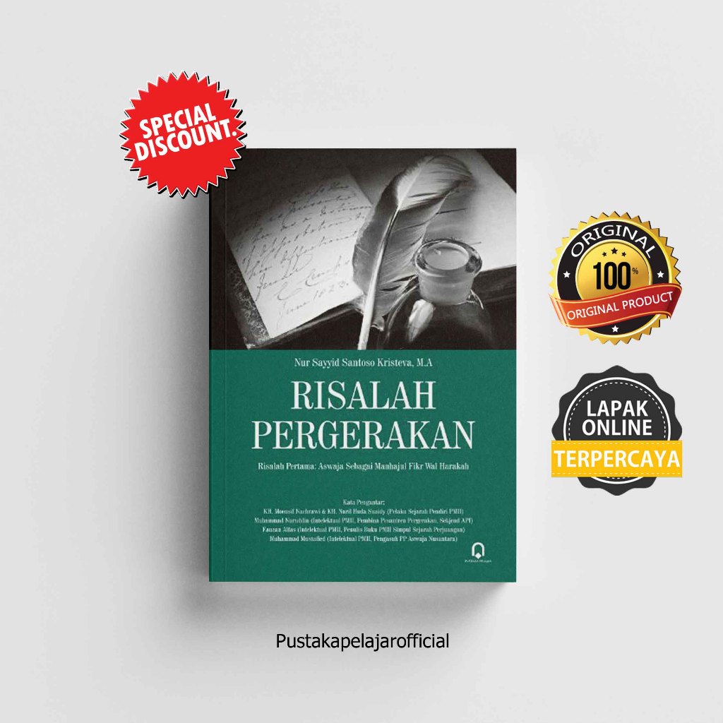 Jual BUKU ORIGINAL RISALAH PERGERAKAN RISALAH PERTAMA HC / NUR SAYYID ...