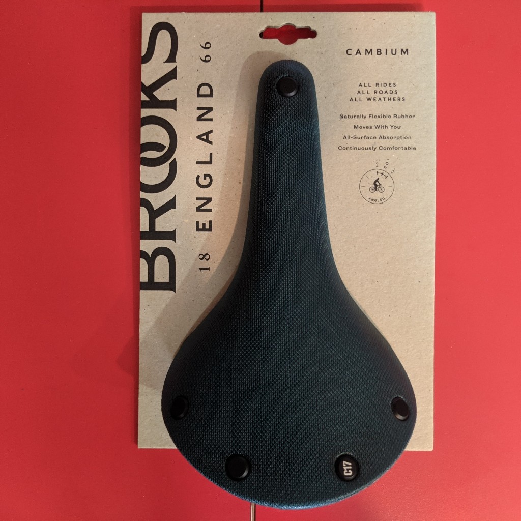 Selle Brooks Cambium C17 Bleu Octane
