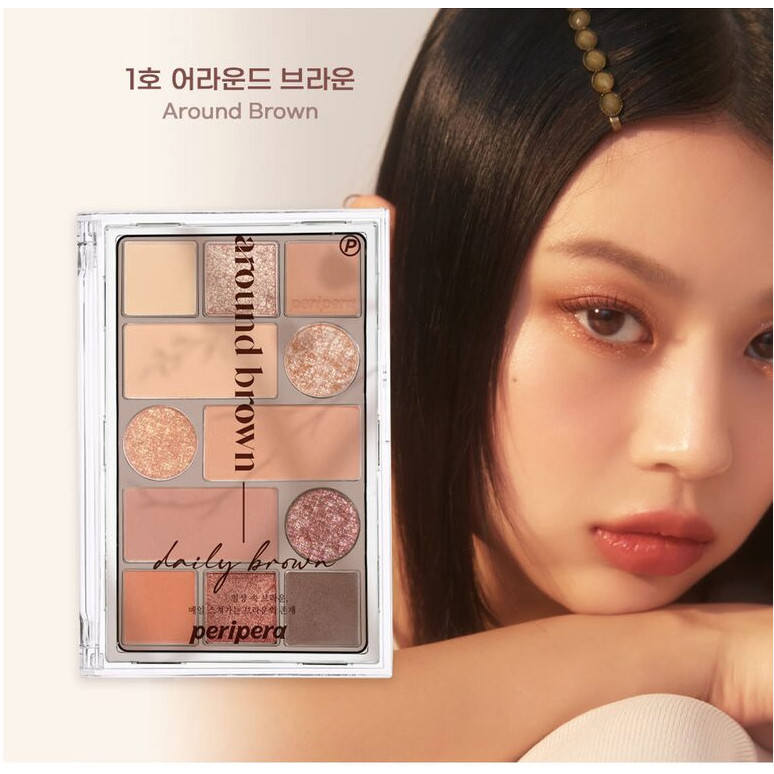 Jual PERIPERA All Take Mood Technique Palette + Brus Set | PERIPERA ...