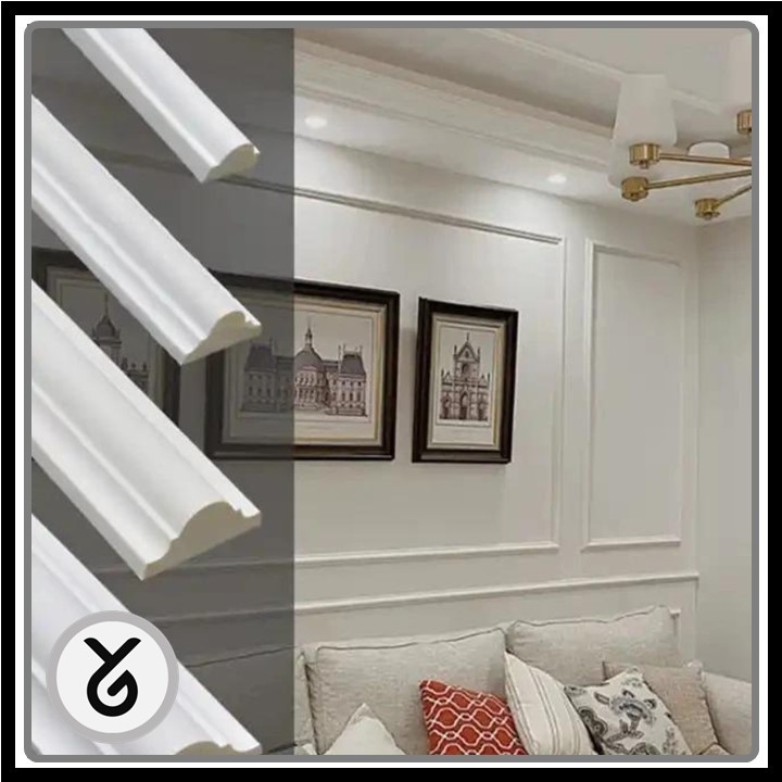 Jual Wall Moulding PVC List Profil Dinding | Shopee Indonesia