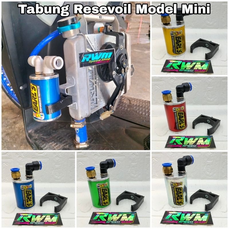 Jual Botol Tabung Air Radiator Alumunium Tabung Resevoil Mini Untuk ...