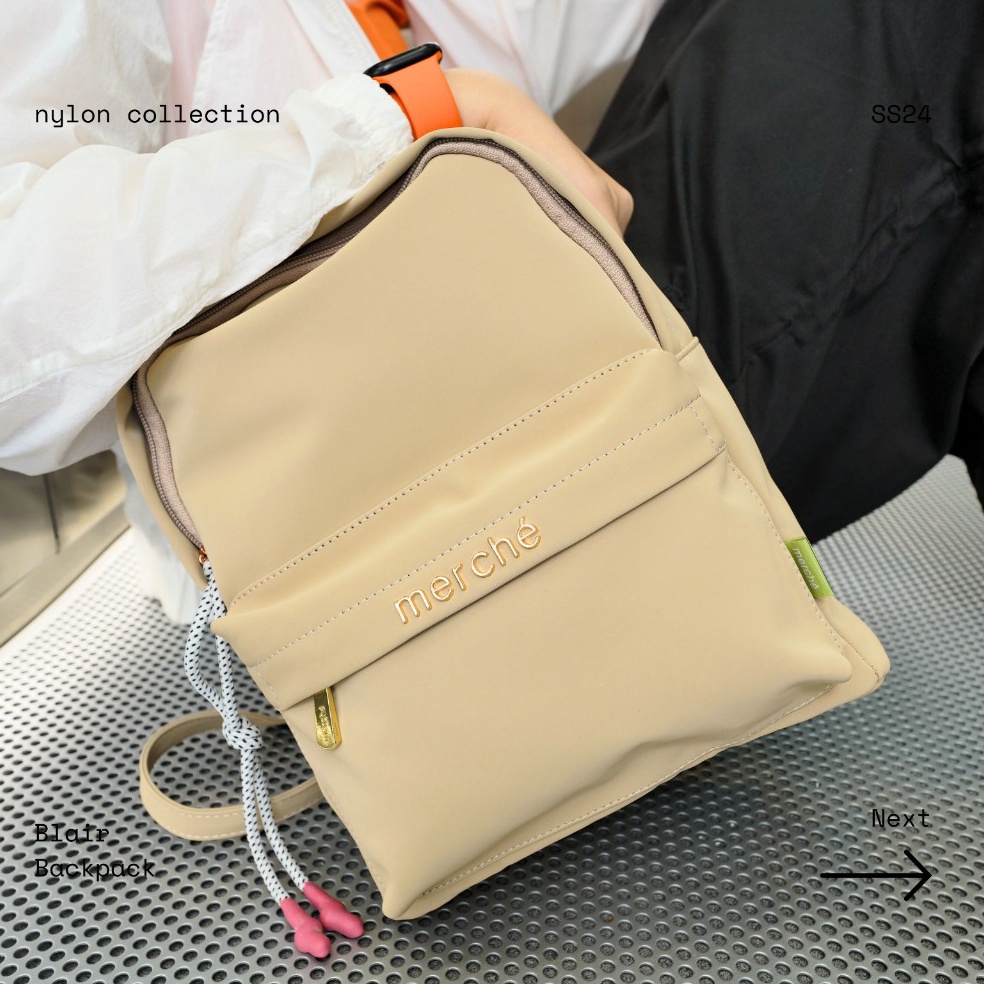 Jual NEW STOCK Merche Tas Wanita Backpack Blair | Shopee Indonesia