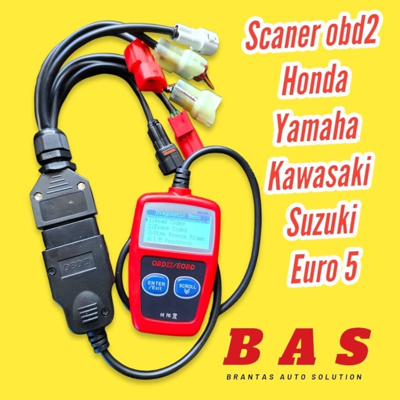 Jual alat SCANNER motor injeksi SCANNER motor injeksi OBD2 motor ...