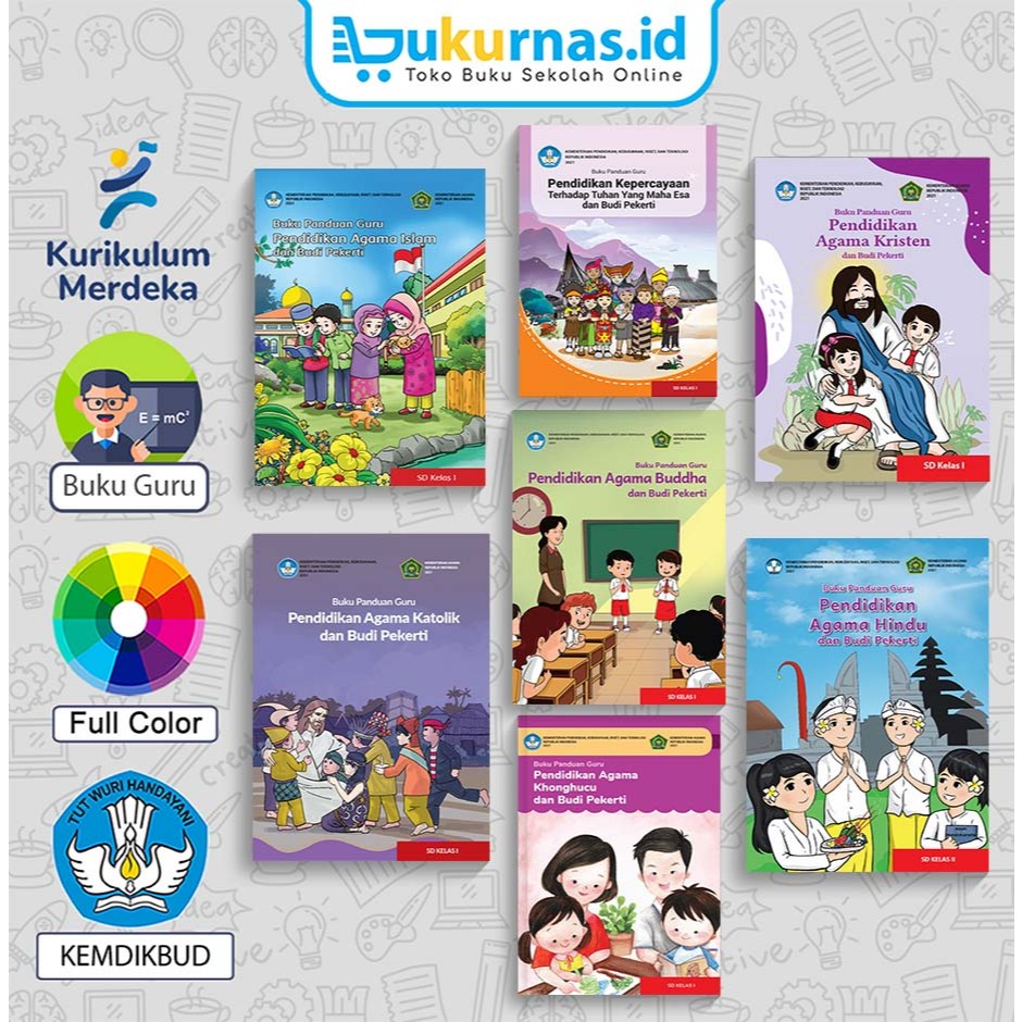 Jual Buku Panduan Guru Pendidikan Agama SD Kelas 1 - Kurikulum Merdeka ...