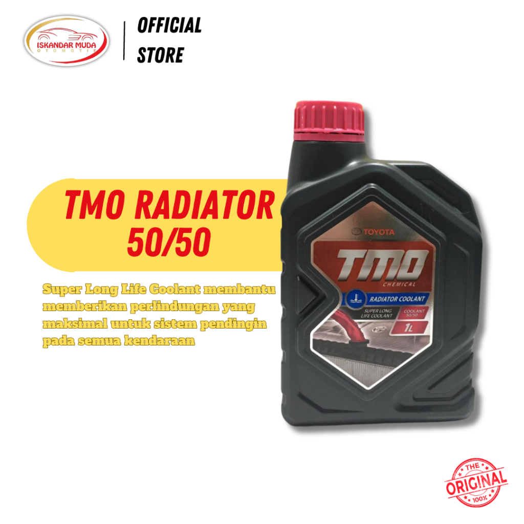 Jual Air Radiator Coolant TMO 50/50 100% ORIGINAL | Shopee Indonesia