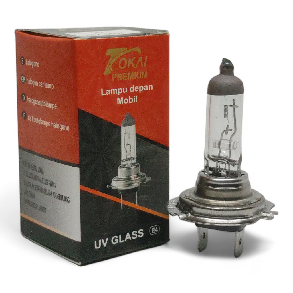 Jual Bohlam Halogen Motor/Mobil H7 12 Volt & 24 Volt Merek Tokai ...
