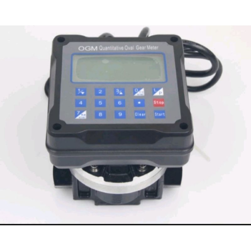 Jual FLOW METER 1 INCH OGM DIGITAL POWER SUPPLY 12V/24V/220V - DN25 1 ...