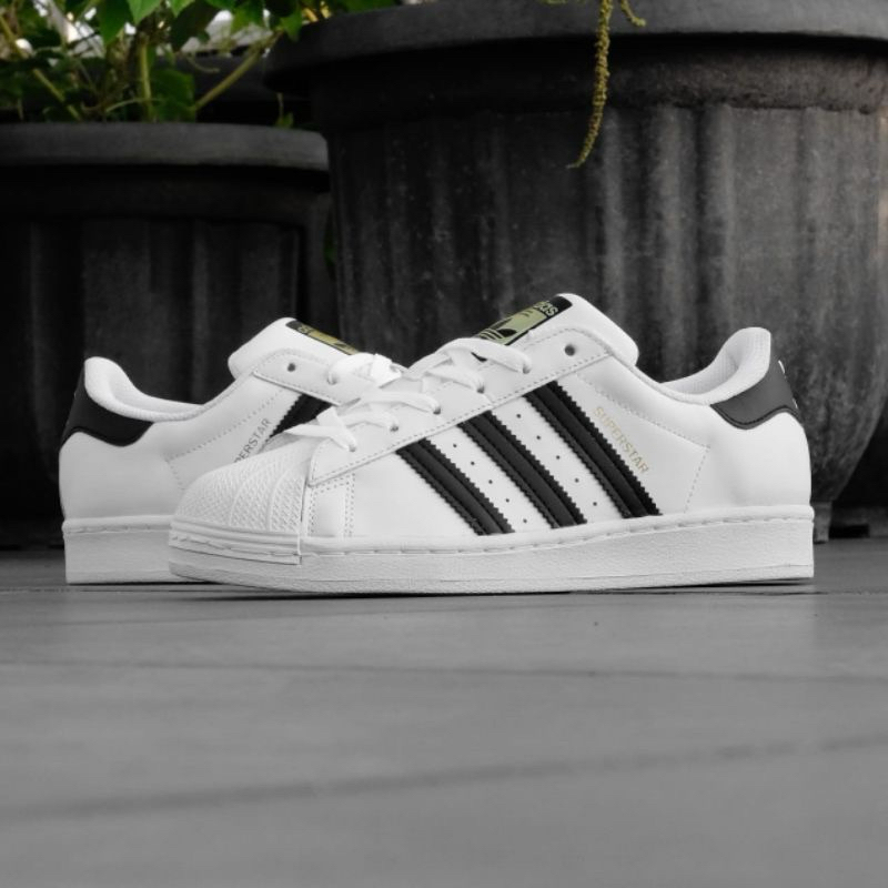 Shoes Superstar White Black Foundation Jual Sepatu Superstar