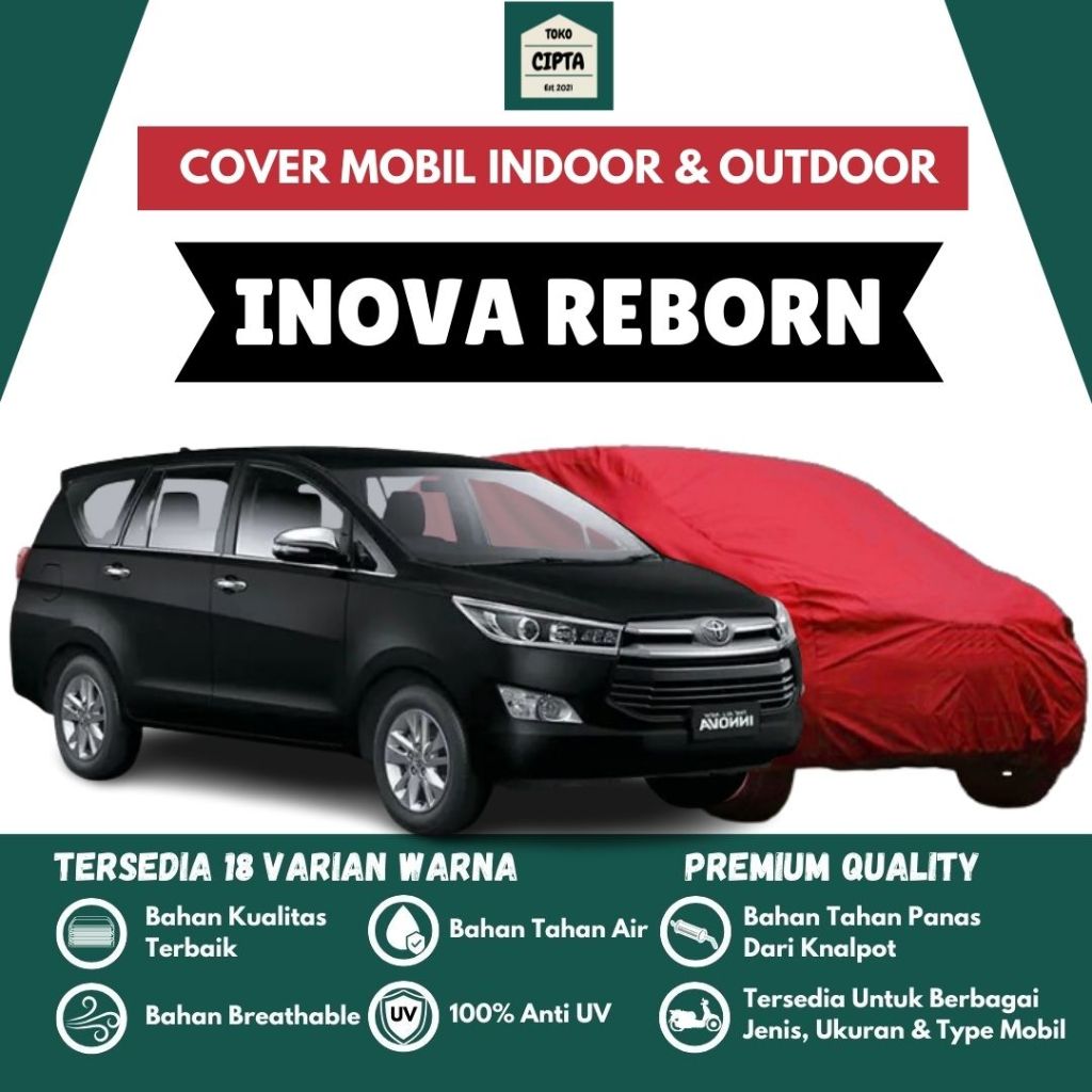 Jual Cipta Cover Sarung Selimut Pelindung Mobil Toyota Inova Reborn New ...