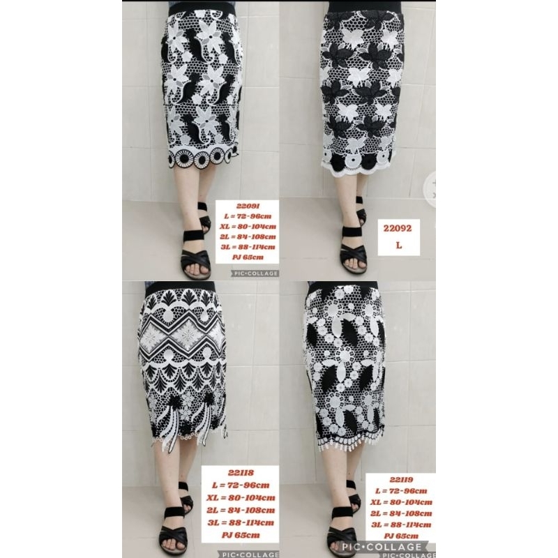 Jual Rok Bangkok wanita ,Rok brokat bangkok premium, Rok span | Shopee ...