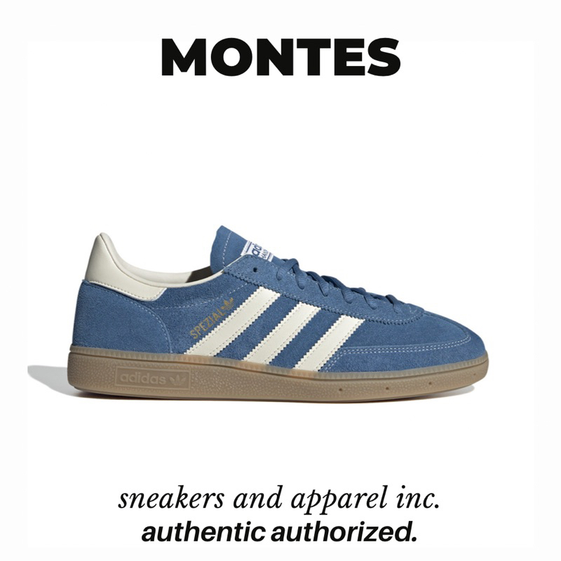 Sepatu Adidas Handball Spezial Core Blue White Gum Original