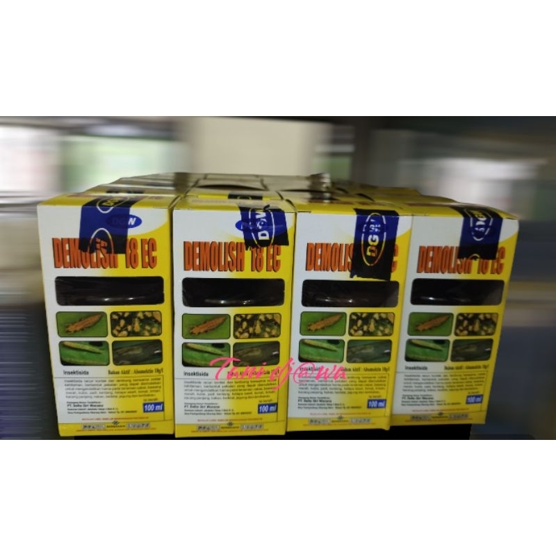 Jual Insektisida DEMOLISH 18 EC 100 ml | Shopee Indonesia