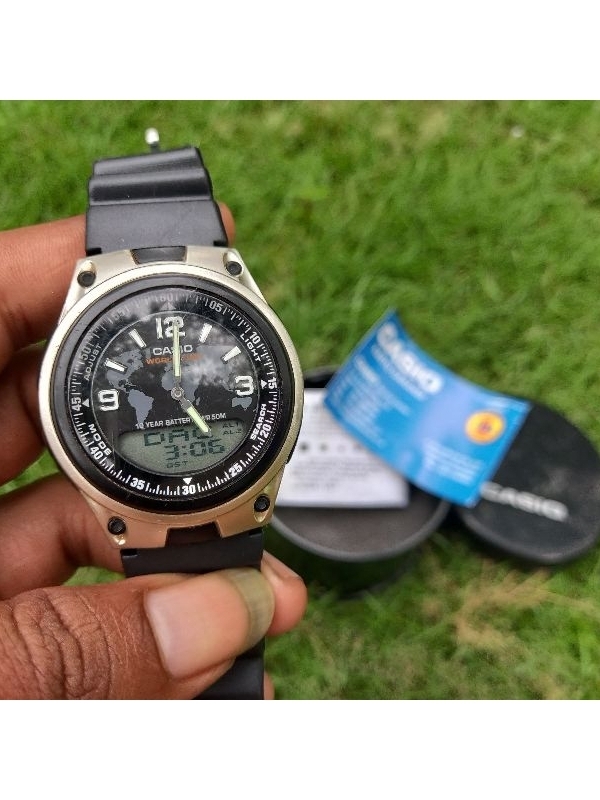 Jual Casio AW-80 full set box bekas prelove preowned | Shopee Indonesia