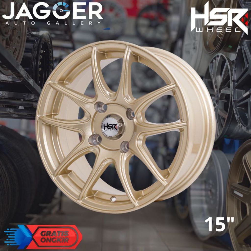 Jual Velg Ring 15 Mobil Avanza Xenia Kijang Livina HSR KAMIKAZE GOLD Shopee Indonesia