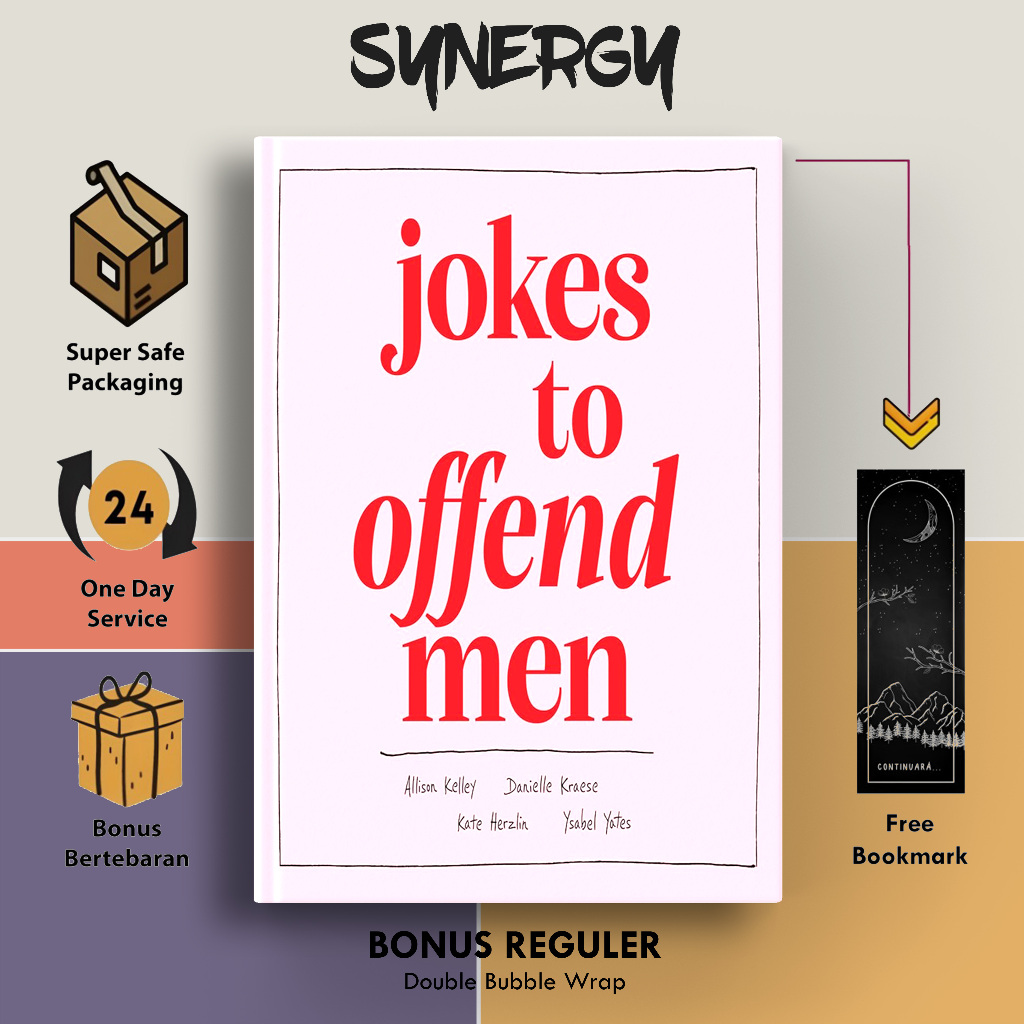 Jual Jokes to Offend Men by Allison Kelley Shopee Indonesia