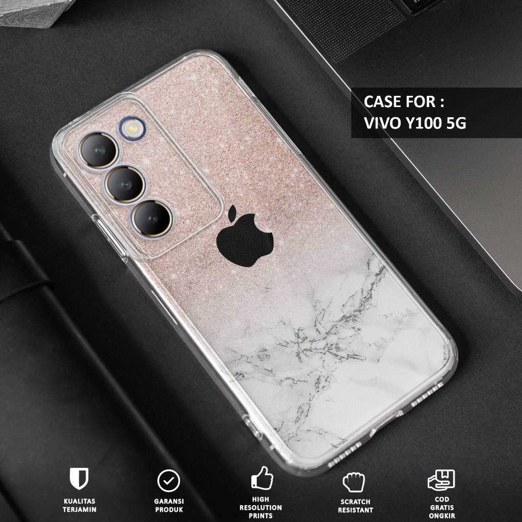 Jual Case Vivo Y G Casing Vivo Y G Motif Apl Glitter