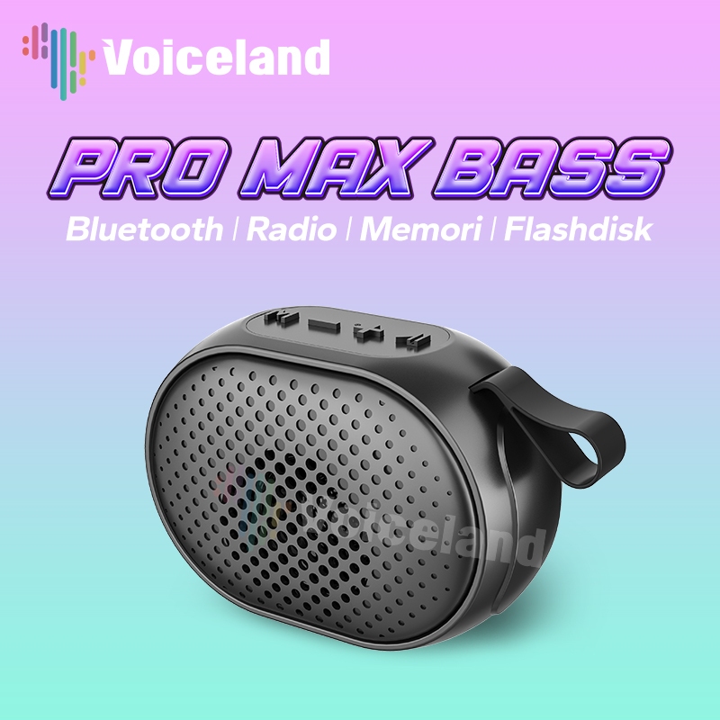 Jual 【PRO MAX BASS】Musik Box Bluetooth Mini Full Bass Murah Speaker