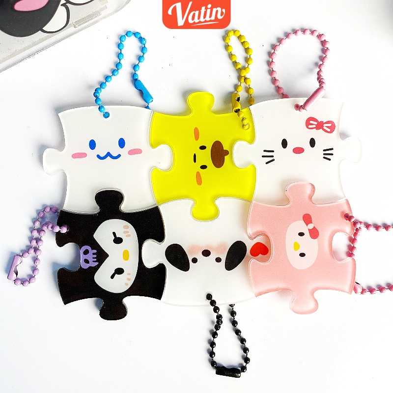 Jual Gantungan kunci puzzle akrilik anime kartun Keychains/KEY CHAIN ...