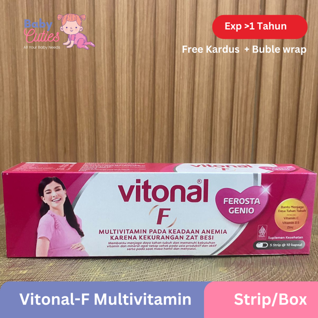Jual VITONAL - F/BOK Multivitamin dan Mineral Penambah Darah - Kemasan ...
