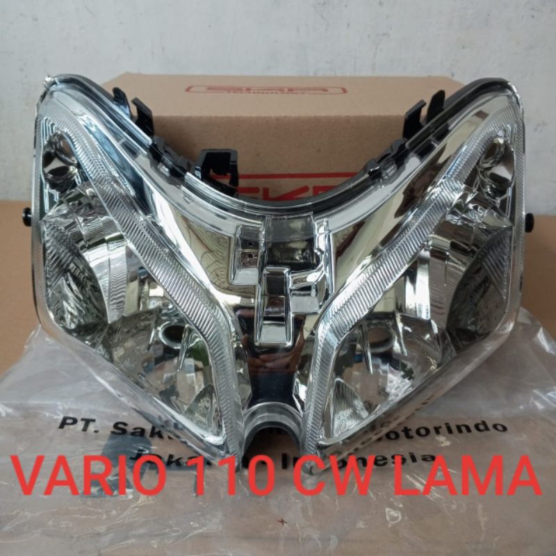 Jual Reflektor Plus Mika Lampu Depan Vario Cw Old Lama Karbu Shopee Indonesia