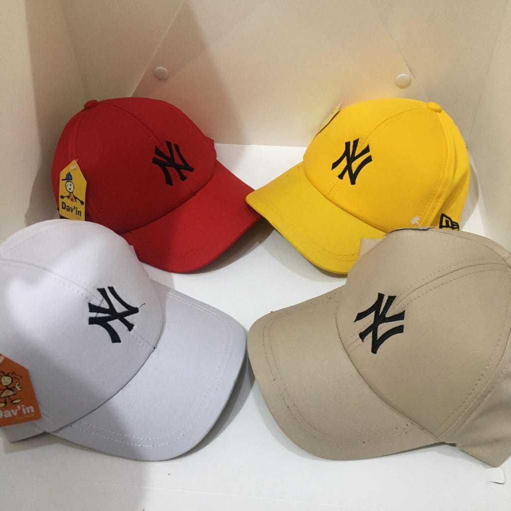 Jual NEXTSETW - 530 Topi anak bordir ny / topi anak motif / topi bordir ...