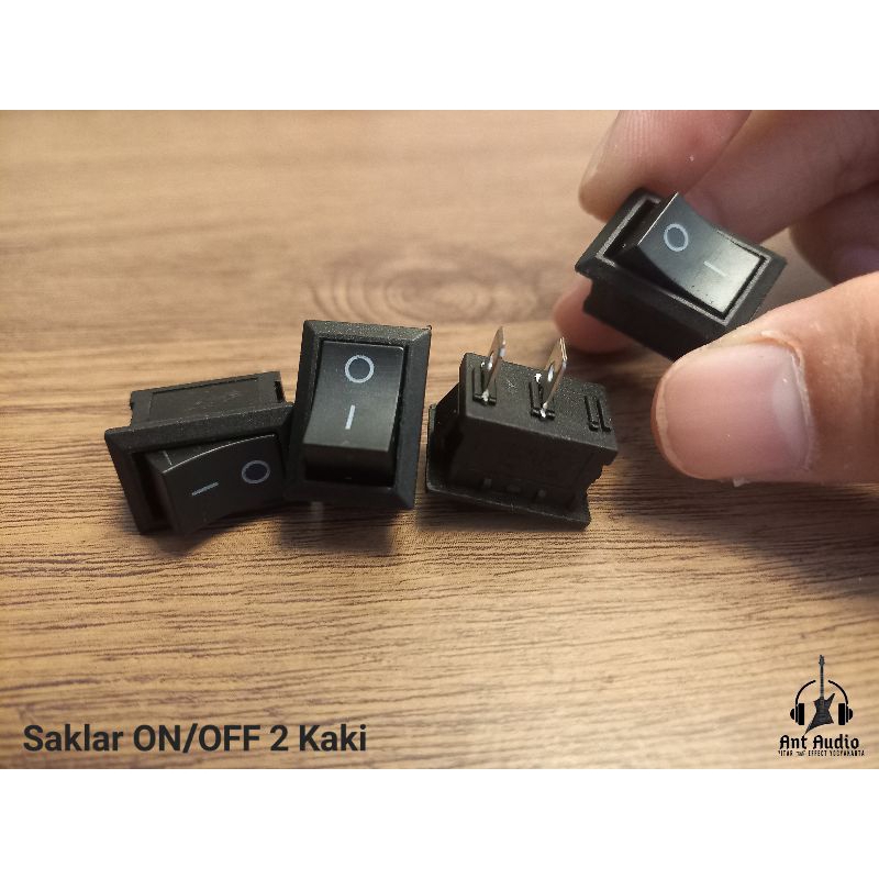 Jual SWITCH ROCKER SAKLAR ON OFF 2 PIN KOTAK 6A 250V 10A 125V - 21MM x ...