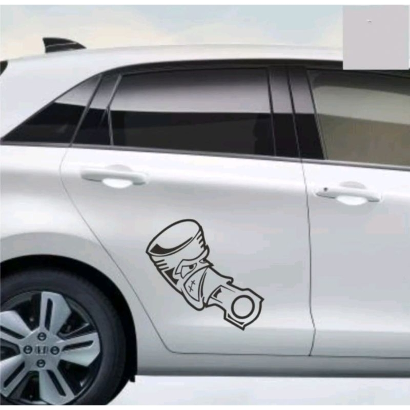 Jual STIKER MOBIL CUTTING STICKER JDM PISTON VARIASI PINTU KEREN MURAH ...