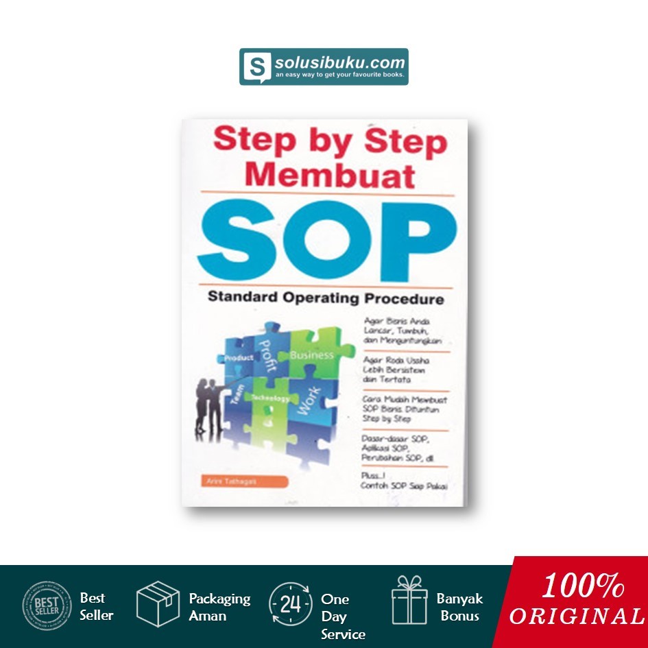 Jual Buku Step By Step Membuat SOP : Standard Operating Procedur (Efata ...
