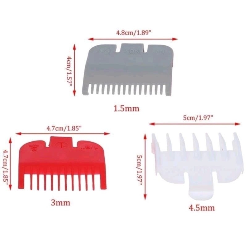 Jual Tapak ukuran 0.5&1.5 mesin alat pencukur rambut legend super taper ...