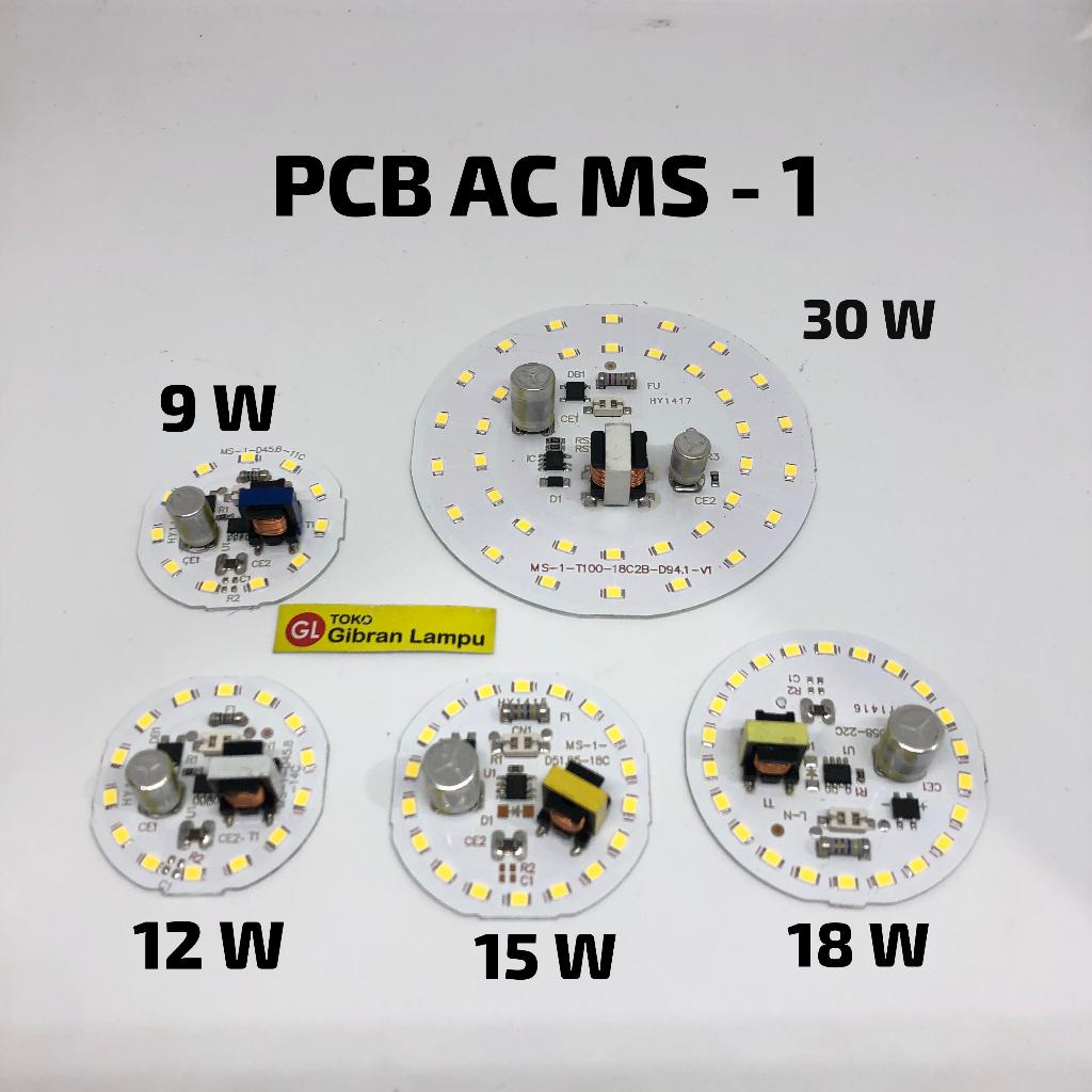 Jual Pcb Led Ac Tipe Ms Plus Trafo Modul Lampu Led Rumahan A T Bulb Shopee Indonesia