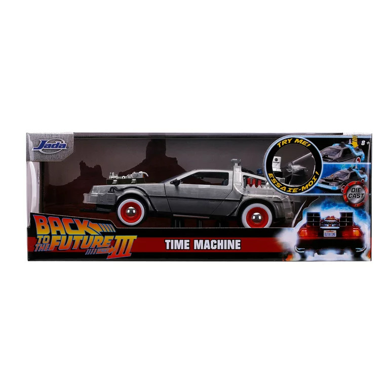 JADA 253255027-32166 Escala 1/24 | DE LOREAN TIME MACHINE - BACK TO THE