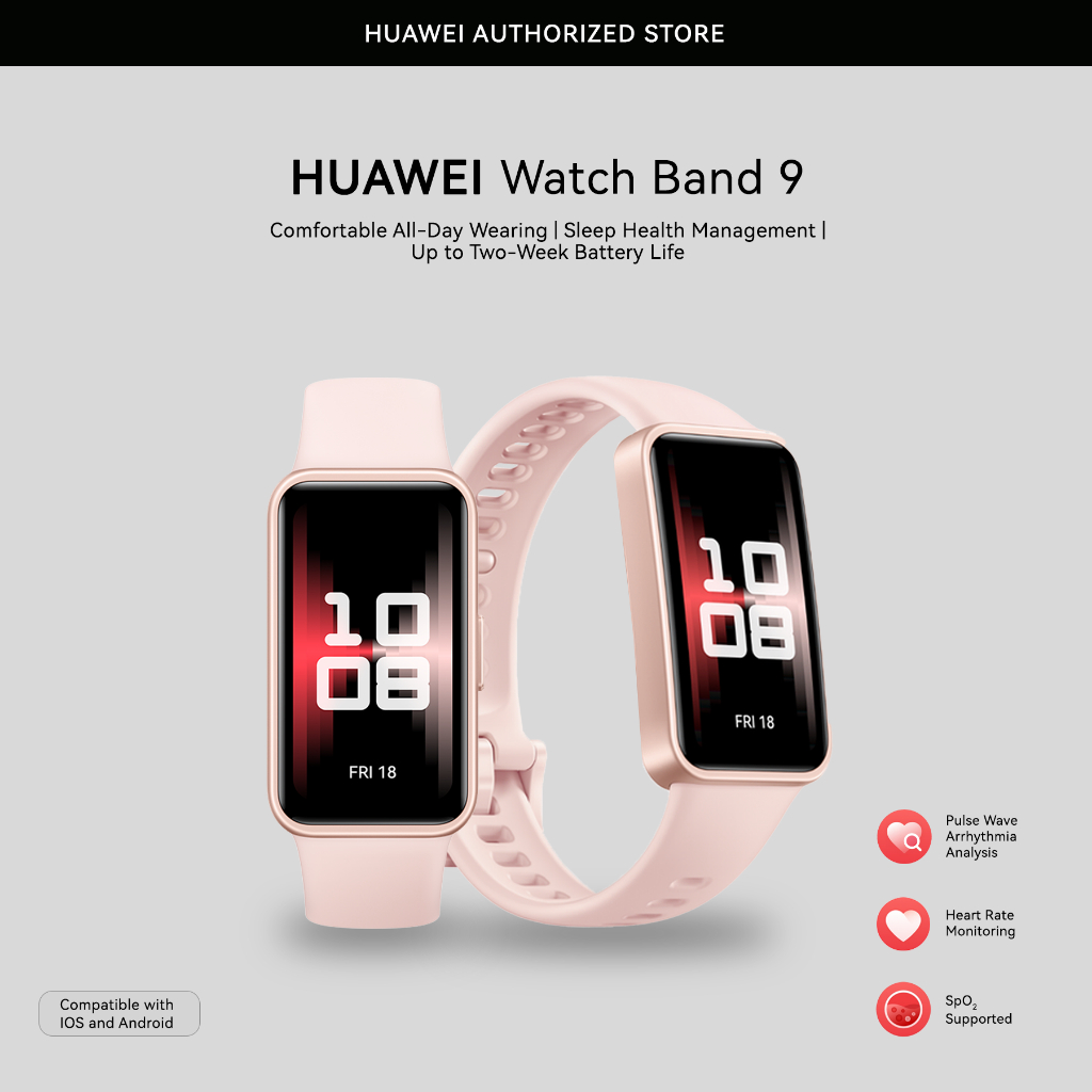 Huawei Health Activity Tracker Huawei Band Sakura Pink [BARU