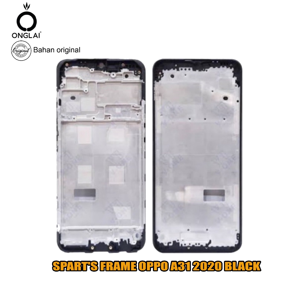 Jual Frame HP Oppo A31 2020 Black Sparepart Spart's Frame Hitam ...
