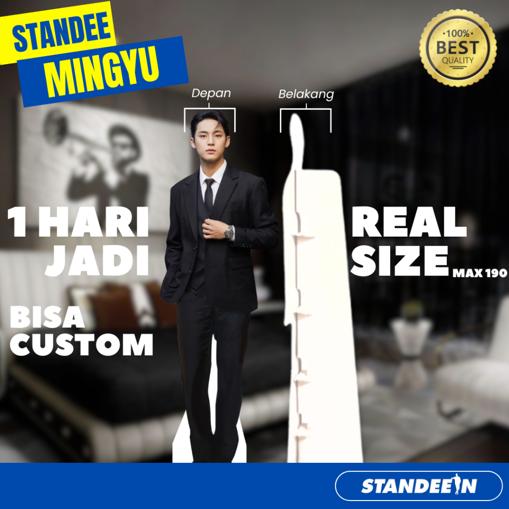 Jual Standee Mingyu Seventeen / Human Standee Figure Mingyu KPOP ...