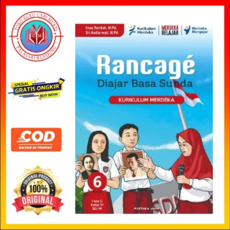 Jual Buku Rancage Diajar Basa Sunda Untuk Sd Mi Kelas Kurikulum Merdeka Shopee Indonesia