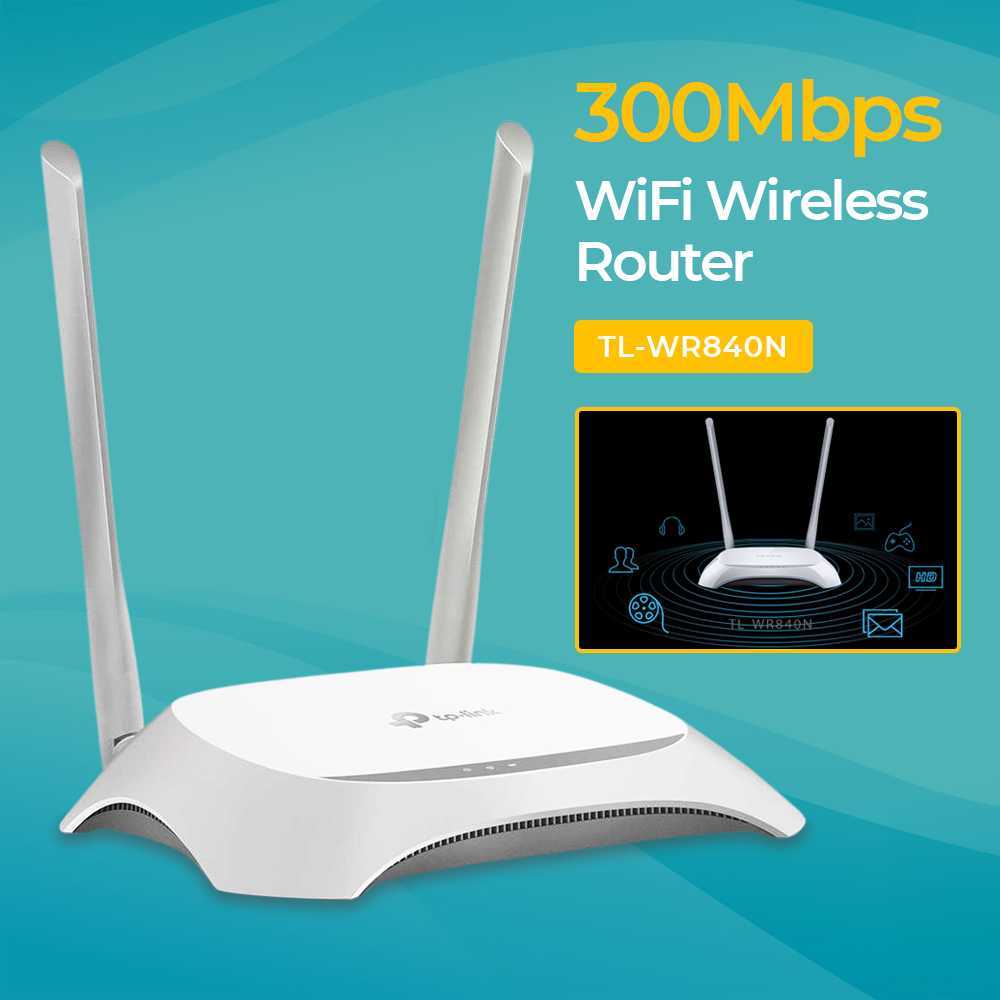 Jual Wireless And Router Tp Link Tl Wr840n N300 Wi Fi Router300mbps 2