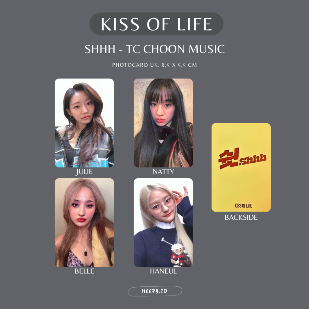 Jual [KIOF] UNOFFICIAL PHOTOCARD KISS OFF LIFE SHHH | Shopee Indonesia