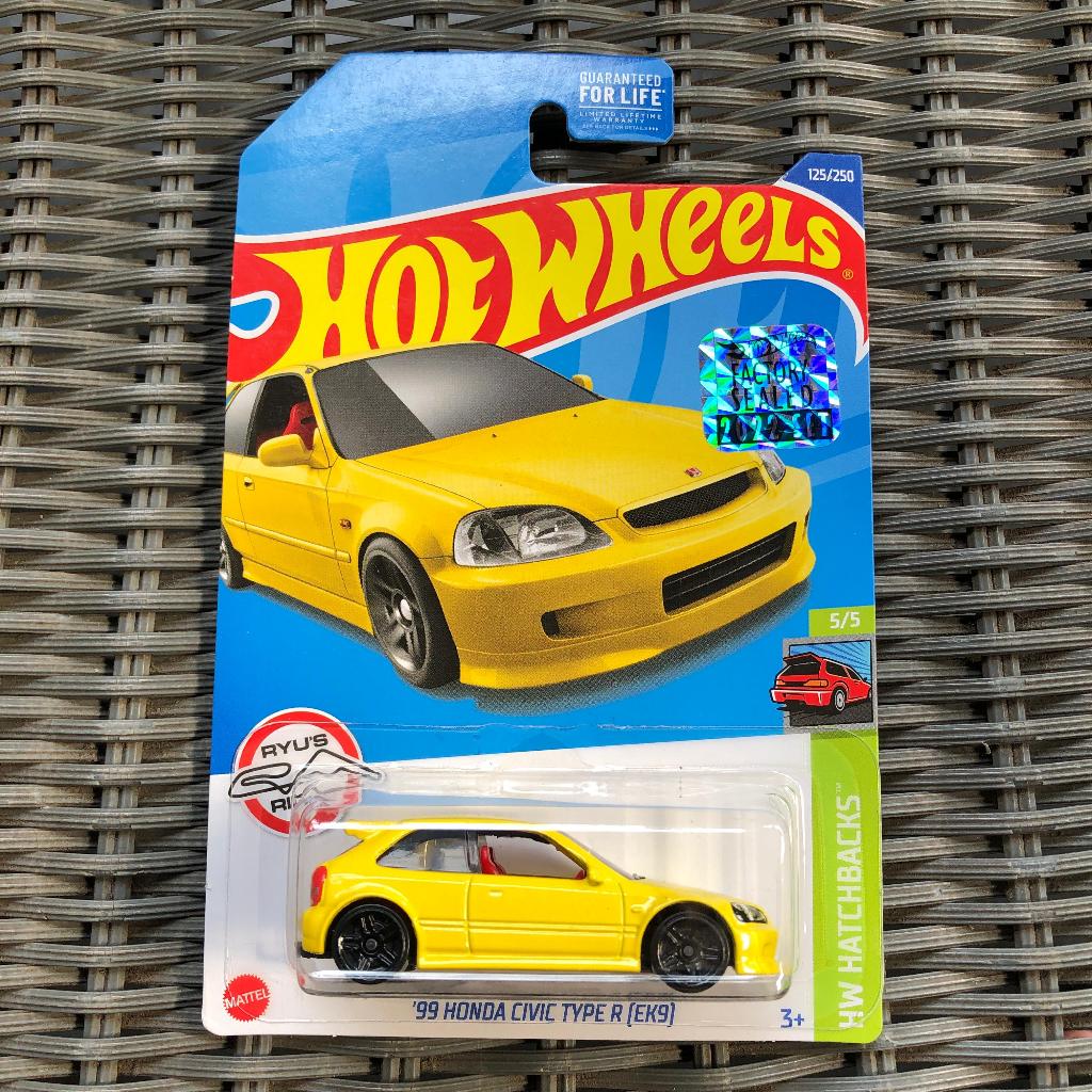 Jual Hot Wheels 99 Honda Civic Type R EK9 Falken, EK9 Putih, EK9 Kuning ...