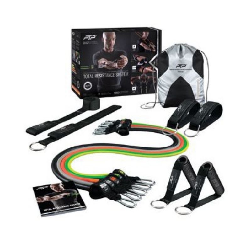 PTP Fitnessband Powertube Tubo Di Resistenza 120 Cm – Allenamento A Casa O In Palestra