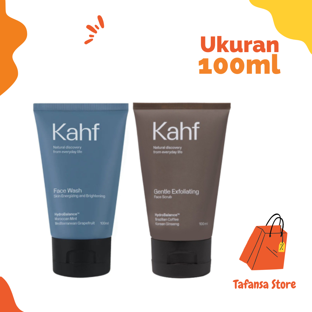 Jual Kahf Face Wash 100 ml Kahf Scrub Gentle Exfoliating Shopee Indonesia