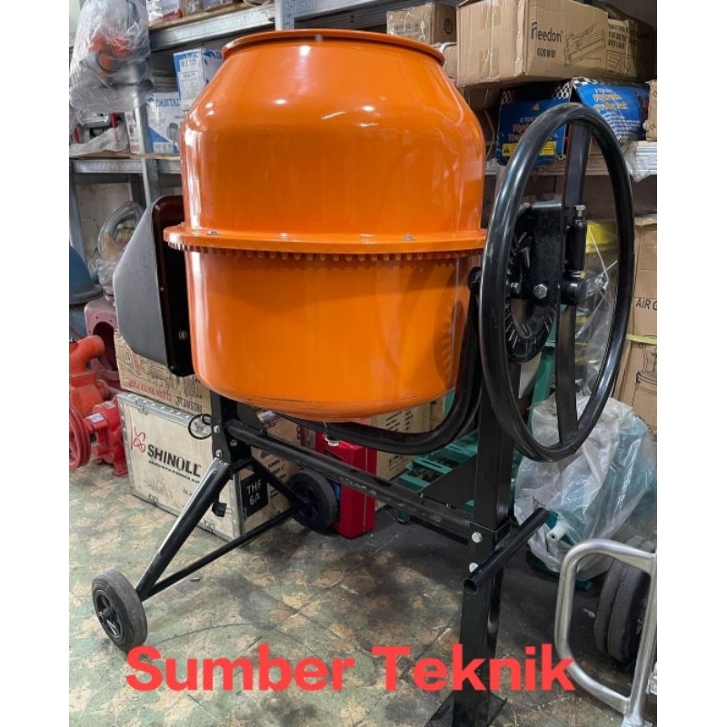 Jual Mesin Molen Pengaduk Aduk Semen Listrik Concrete Mixer Liter Sumura Shopee Indonesia