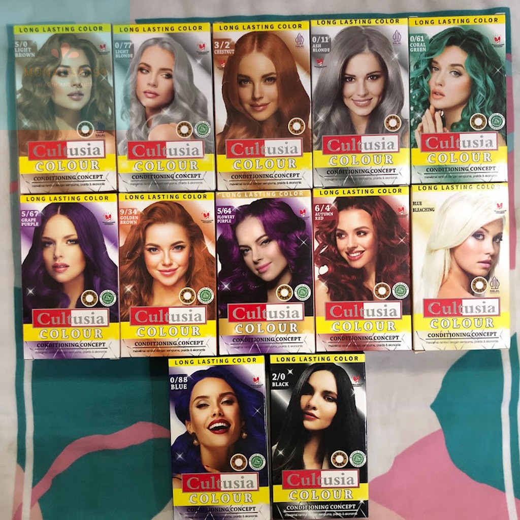 Jual CULTUSIA Colour Conditioning Concept / Long Lasting Color ...