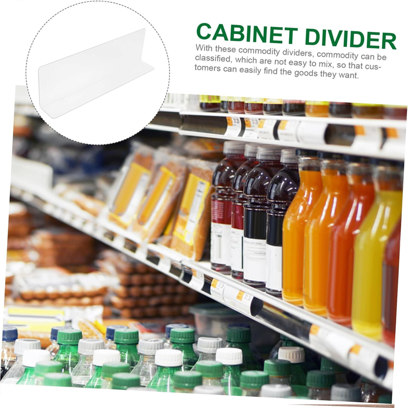 Jual 28cm Acrylic Display Toko Separator Supermarket Pemisah Display ...